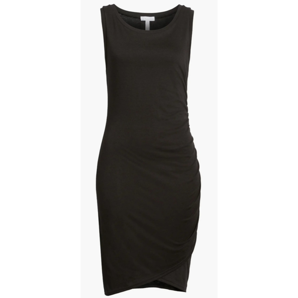 NWOT Melrose and Market Leith Ruched Body-Con Sleeveless Dress